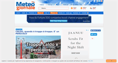 Desktop Screenshot of meteogiornale.it